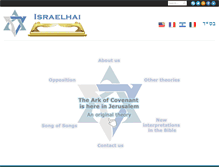 Tablet Screenshot of israelhai.org